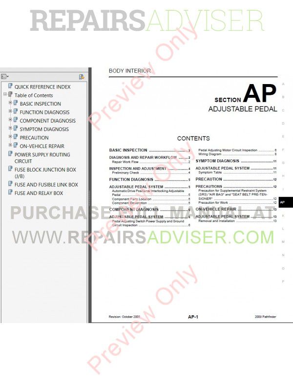 Free Download Nissan Pathfinder Haynes Repair Manual Pdf